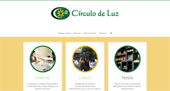 Desktop Screenshot of circulodeluz.cl